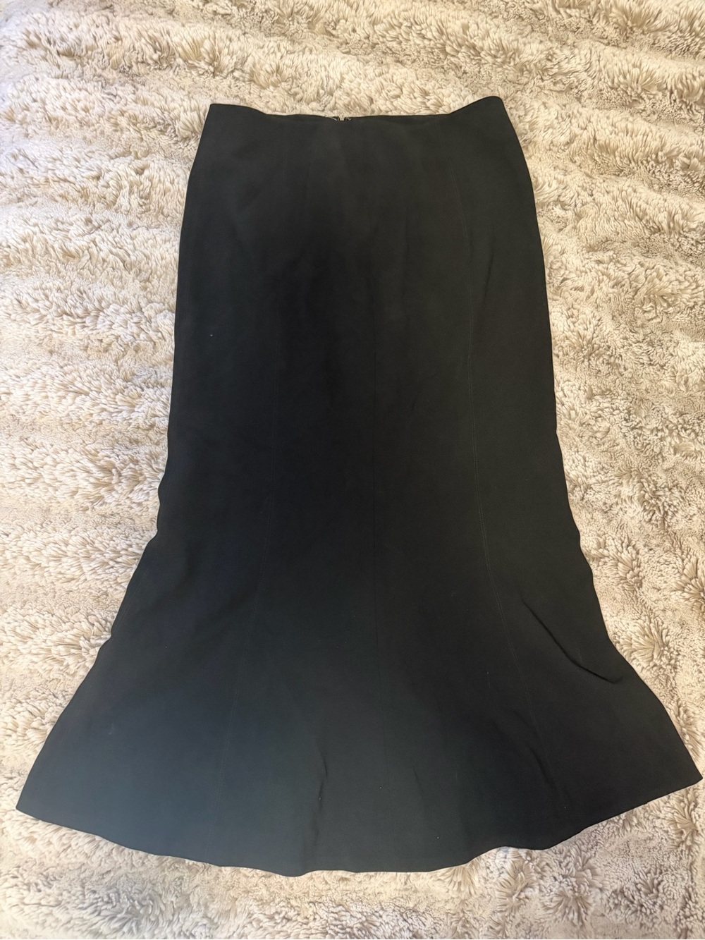 Jones New York Black A-Line Flared Skirt